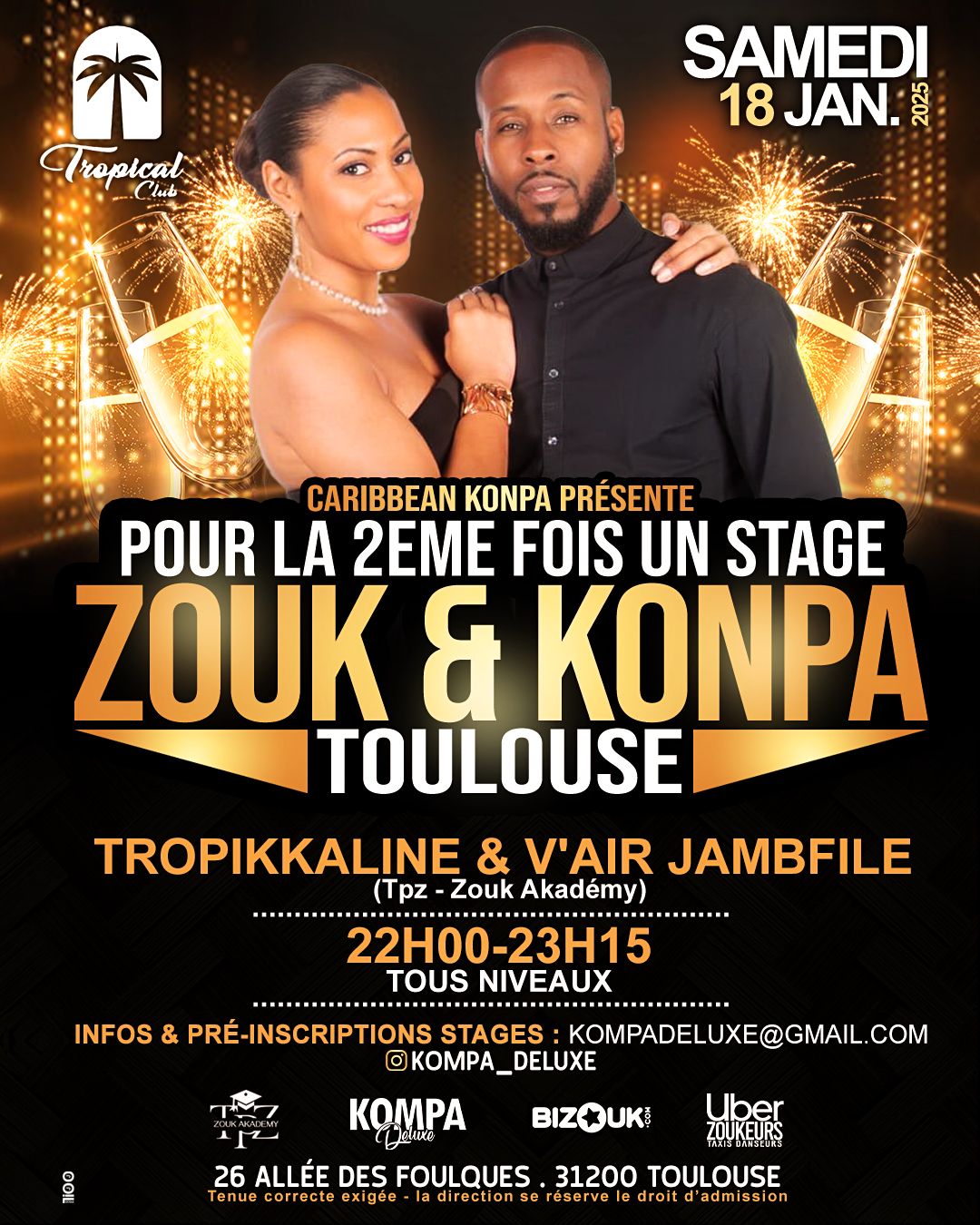 STAGE ZOUK\/KONPA TOULOUSE