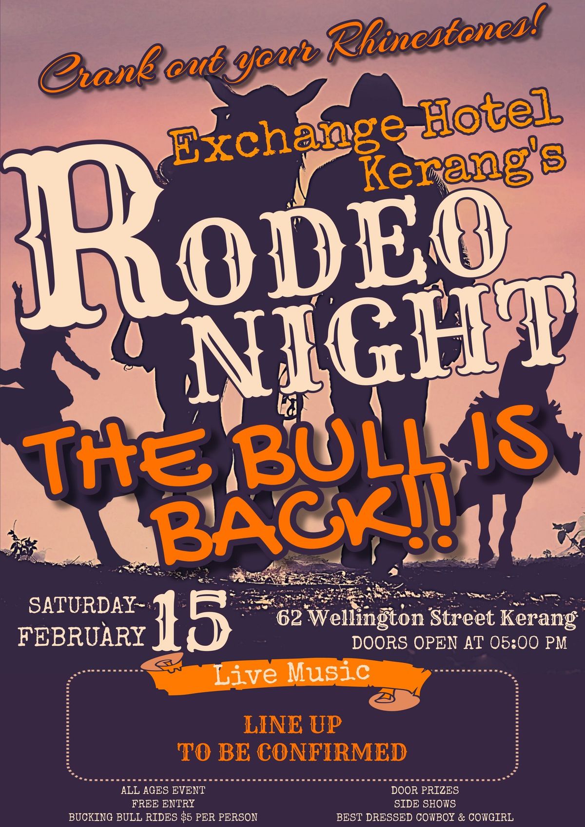 2nd Annual Kerang Rodeo - 15 Feb 2025