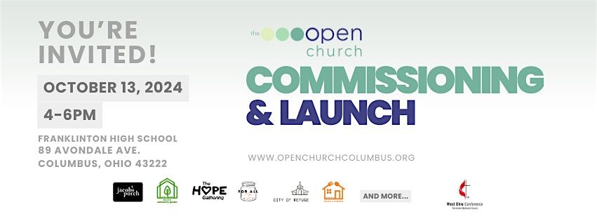 Open Church Launch & Commissioning