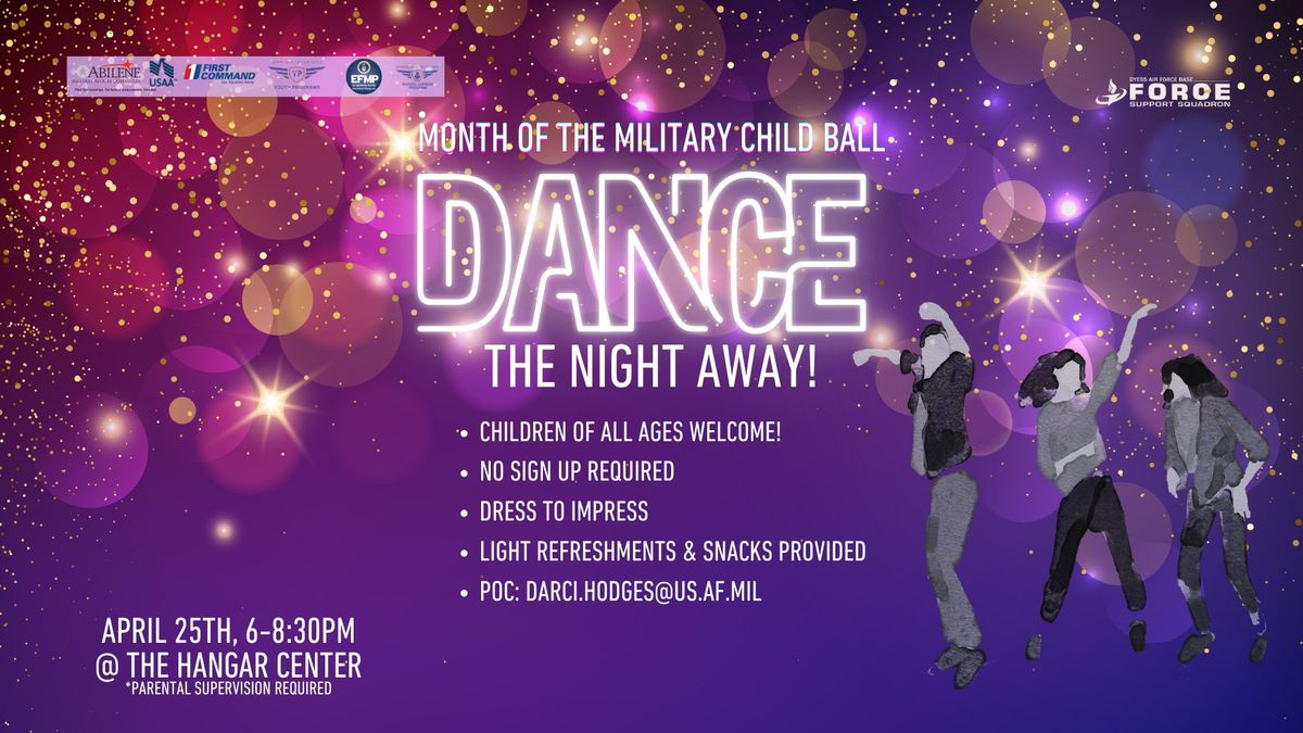 \ud83c\udfad\u2728 Month of the Military Child Ball \u2728\ud83c\udfad