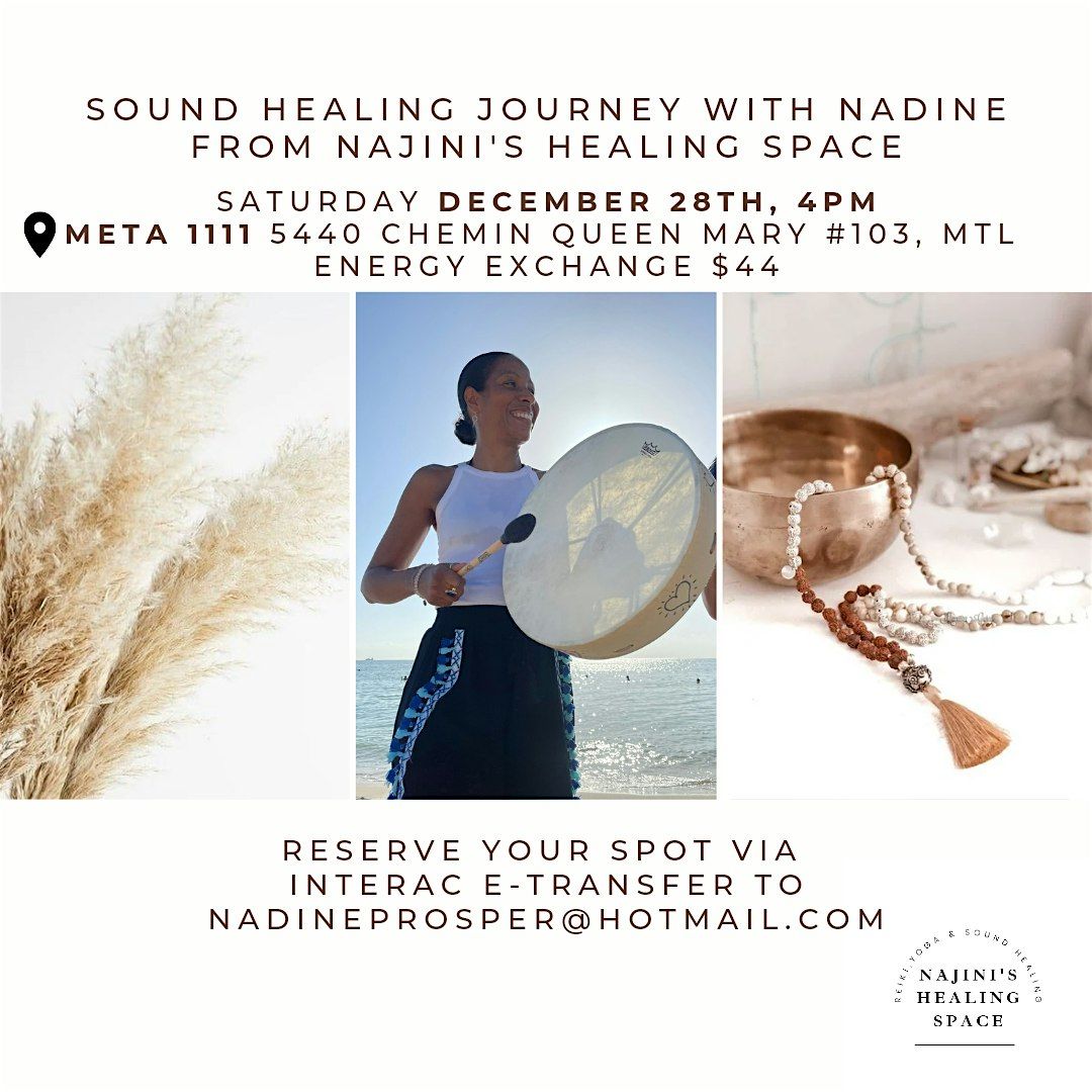 Sound Healing Journey with Nadine at Meta 1111