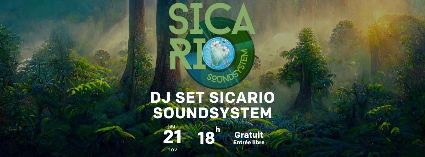 DJ set Sicario Soundsystem  