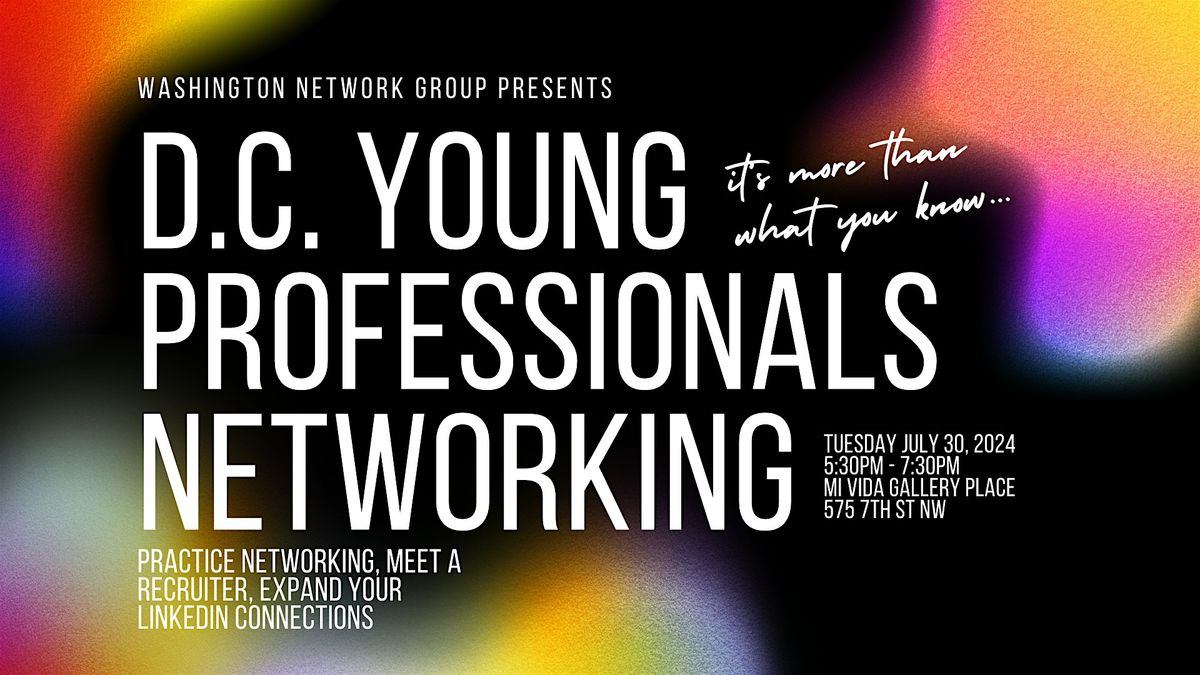 D.C. Young Professionals Networking Happy Hour