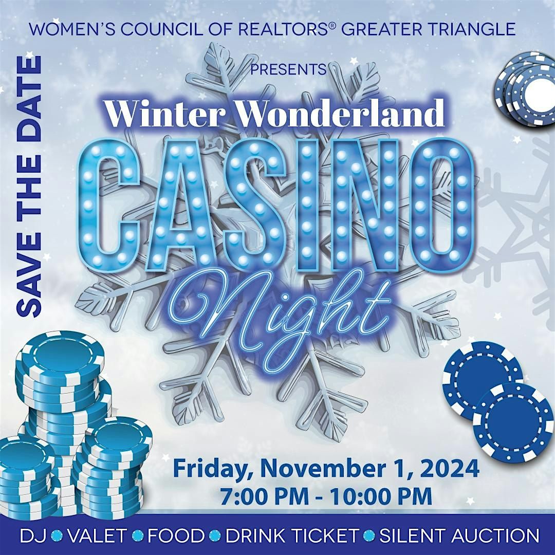 Winter Wonderland Casino Night