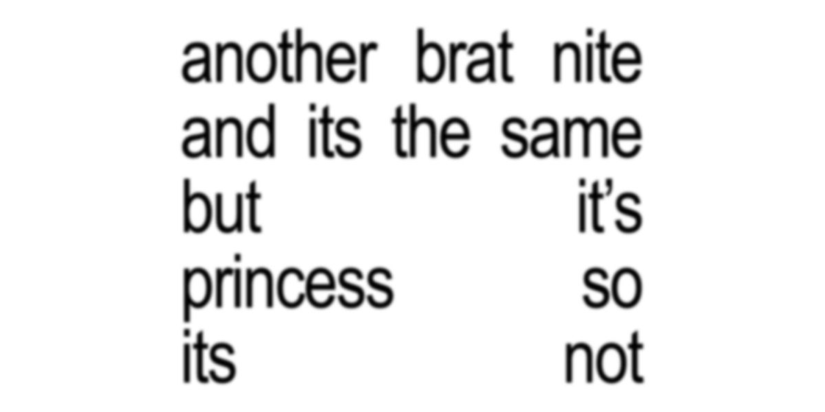 PRINCESS: brat