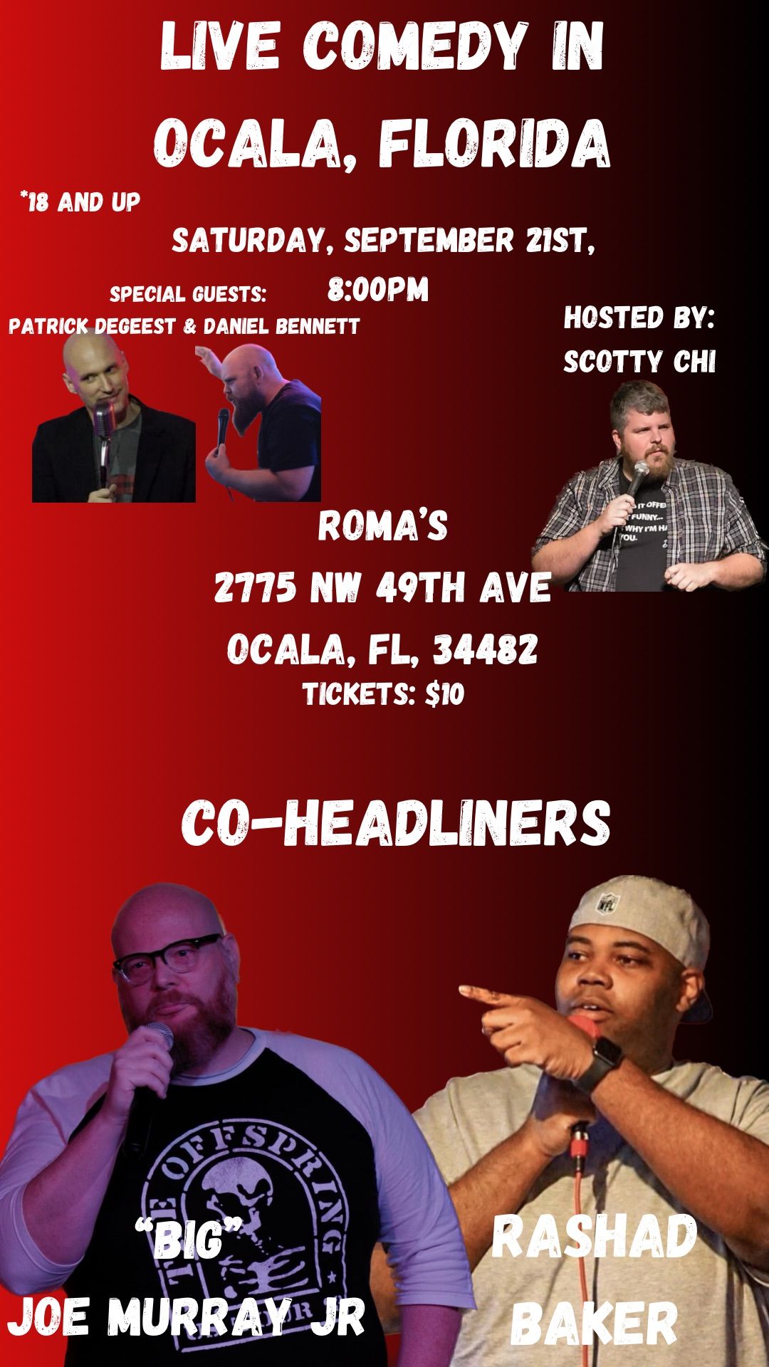 Ocala\u2019s Evening of Laughter