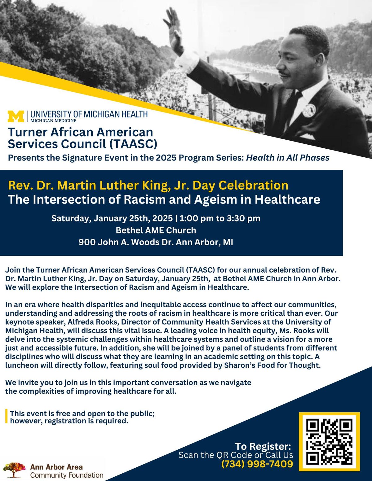 Rev. Dr. Martin Luther King, Jr. Day Celebration 