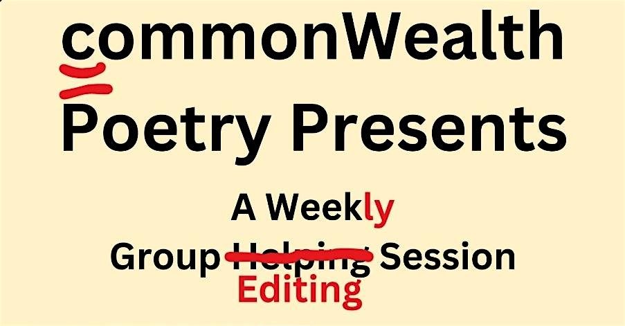 Editing Cohort - Group Editing Session