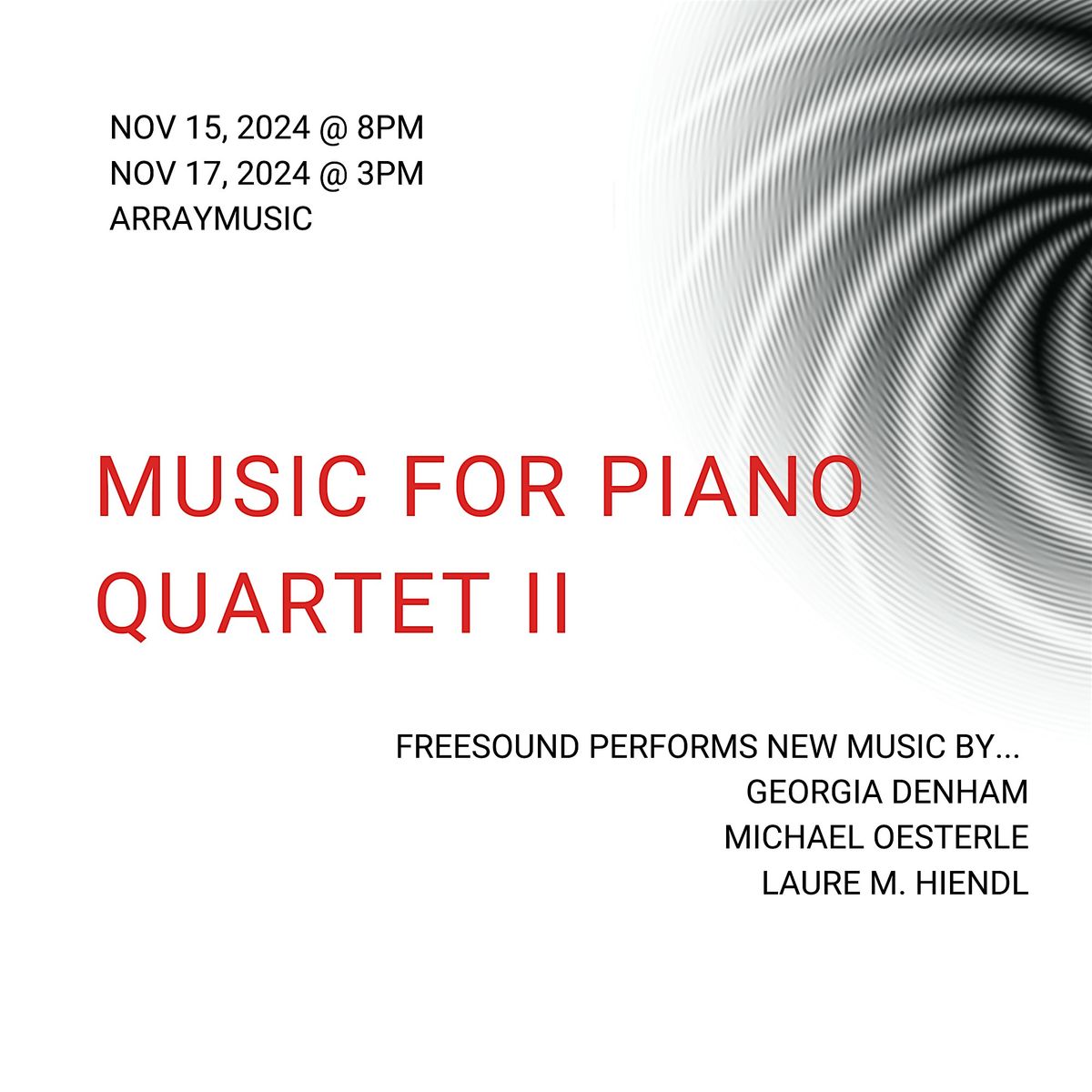 Freesound Presents: Music for Piano Quartet II