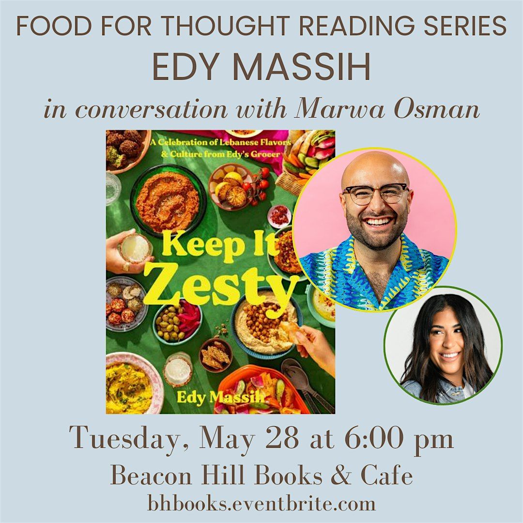 Food for Thought Reading Series: Edy Massih and Marwa Osman
