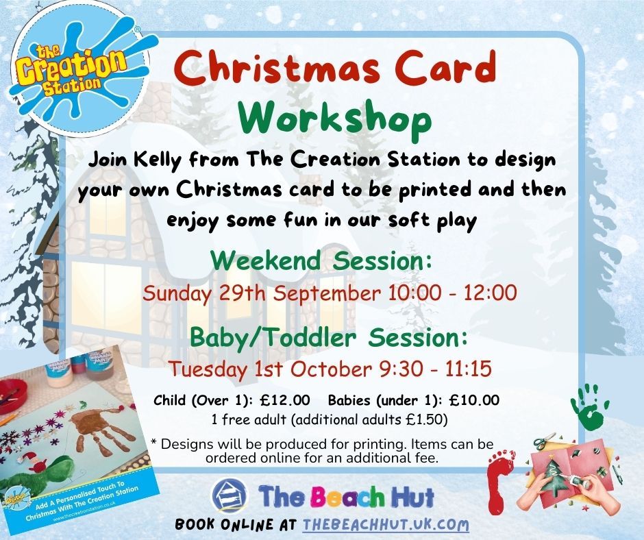 Christmas Card Workshop - Babies and Toddlers session