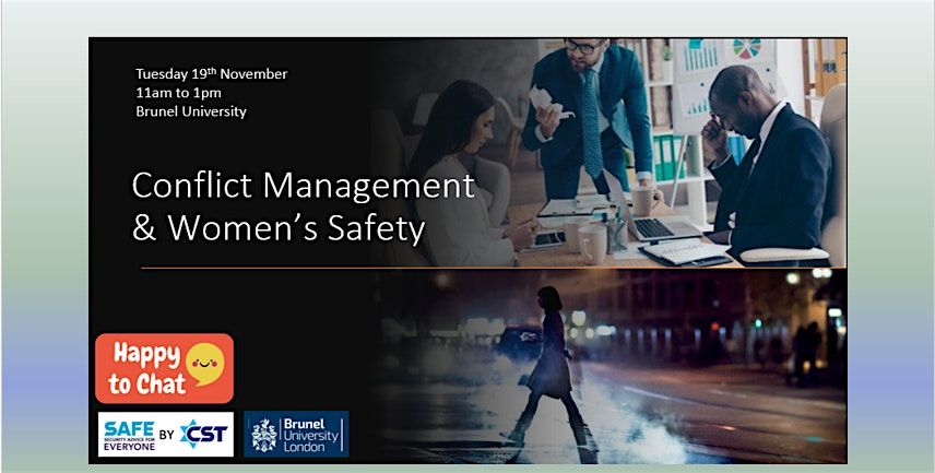 SAFE Free Talk: Conflict Management and Women's Safety