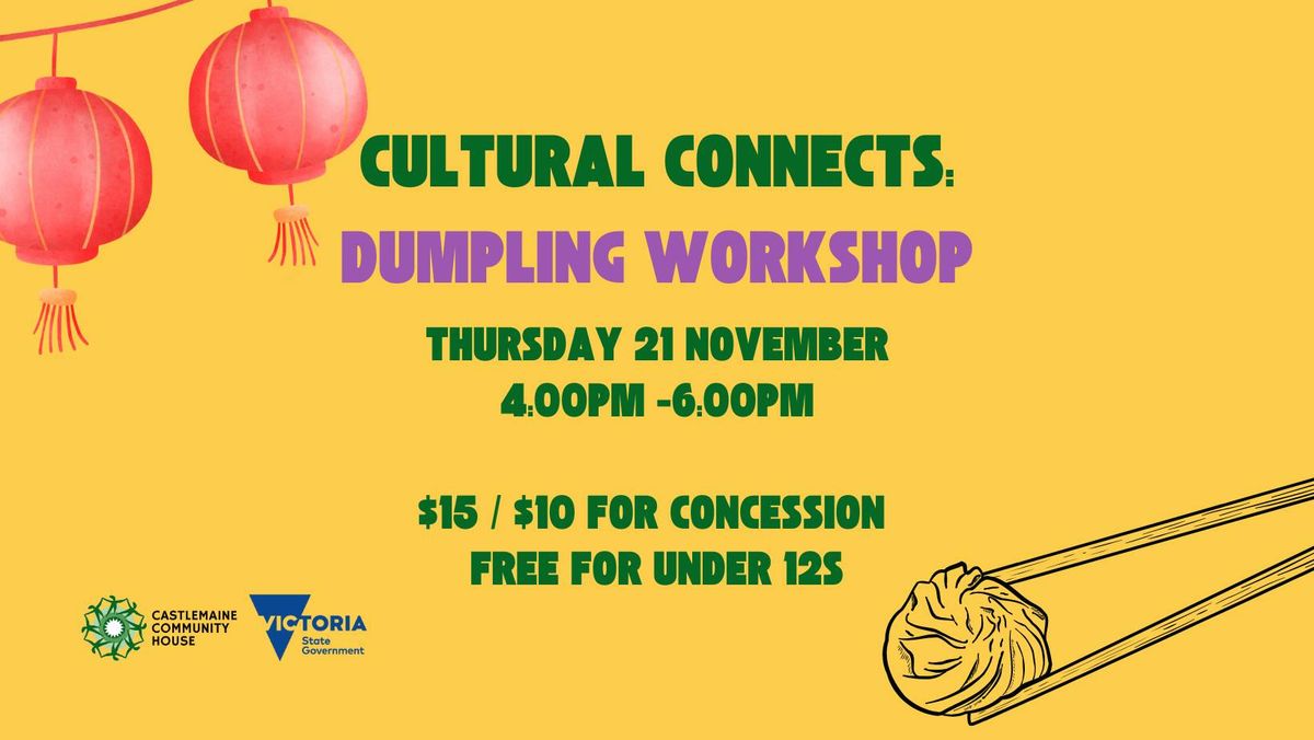 Cultural Connects: Dumpling Workshop