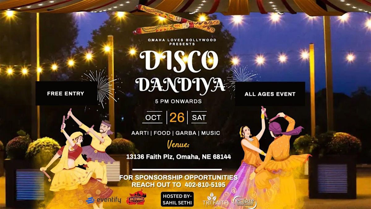 DISCO DANDIYA - ALL AGES FREE FAMILY EVENT - RSVP