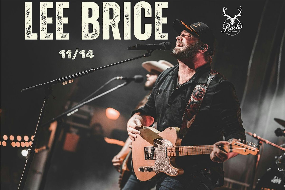 Lee Brice Live Outdoors at Buck's Backyard