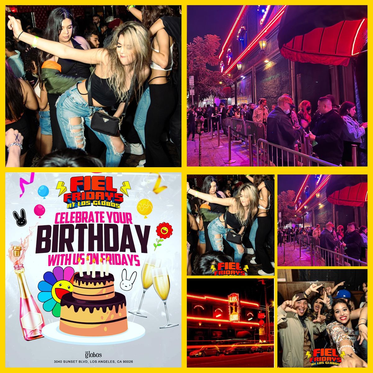 FIEL FRIDAYS MAY BIRTHDAYS FREE RSVP HERE WITH GUESTS