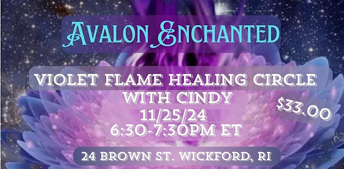 VIOLET FLAME HEALING CIRCLE