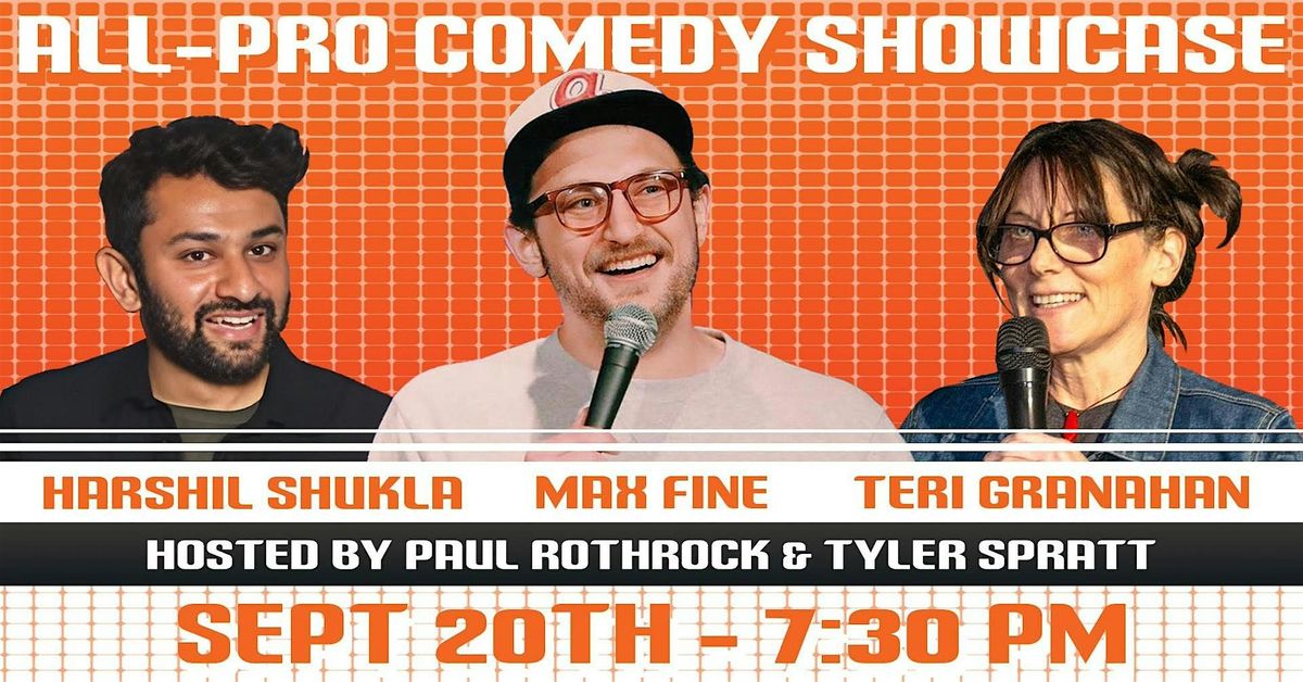 All-Pro Stand-Up Comedy Showcase (B.Y.O.B)