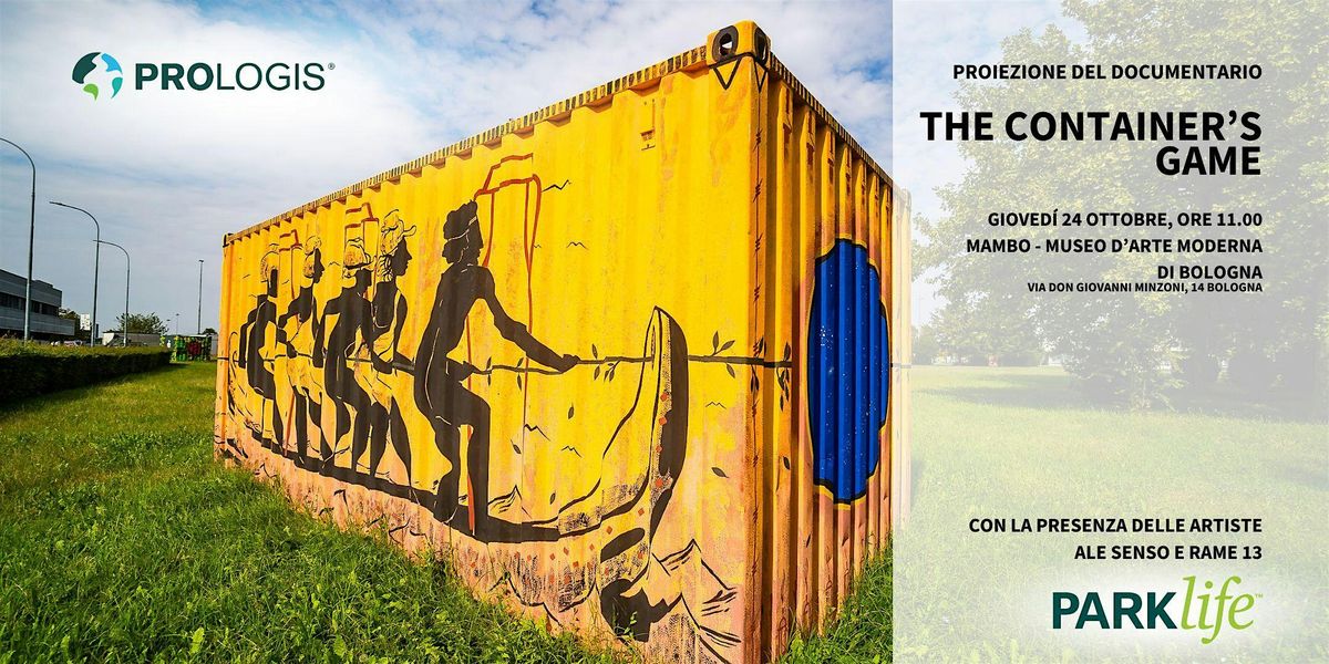 Proiezione documentario di Urban art "THE CONTAINER'S GAME"