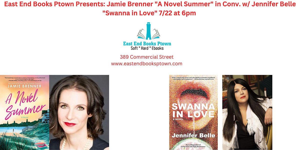 Jamie Brenner "A Novel Summer" in Conv. w\/ Jennifer Belle "Swanna in Love"