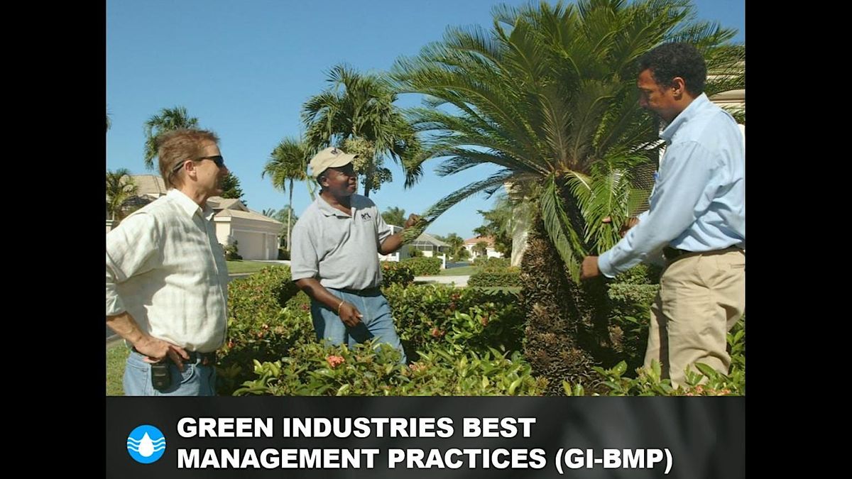 Green Industries Best Management Practices (GI-BMP) Training 2024 (Round 2)