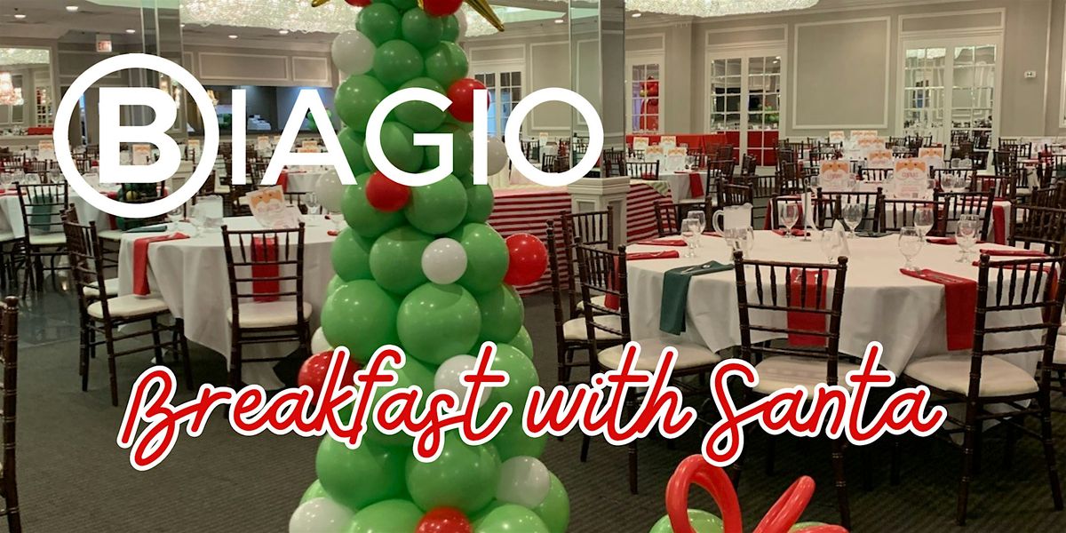 Breakfast with Santa at Biagio 2024