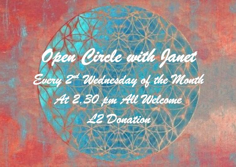 Wednesday afternoon Open Circle with Janet