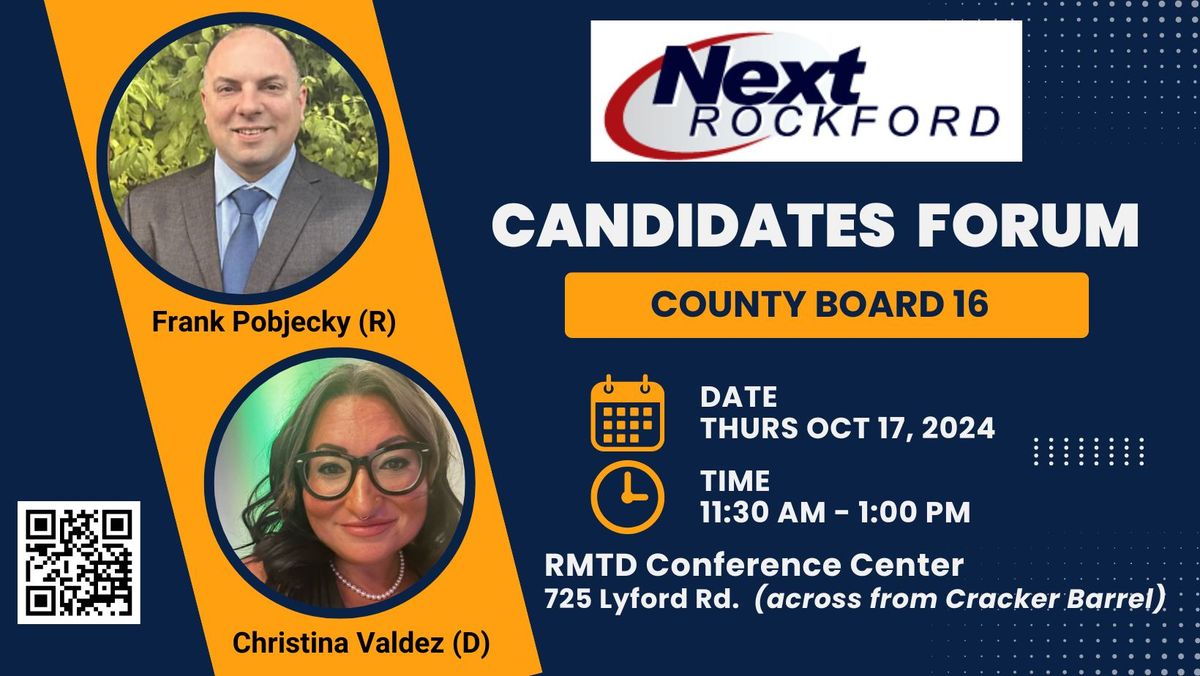 Candidates' Forum for County Board District 16