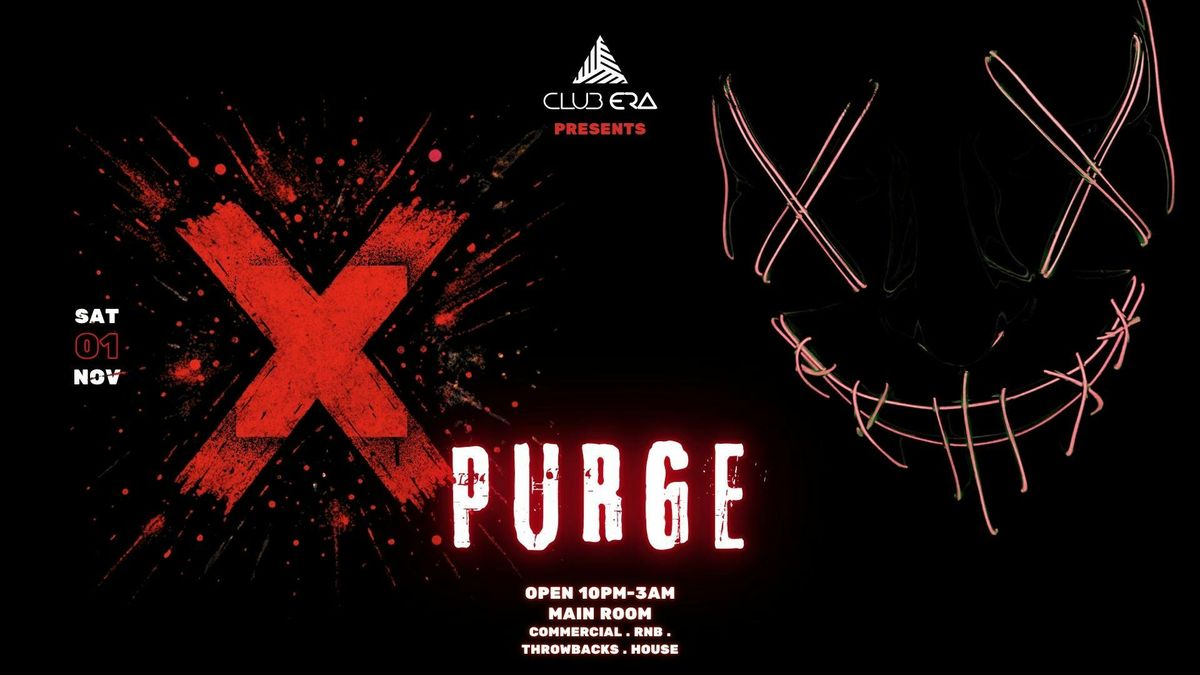 X \u2026.. THE PURGE VIP BOOTHS