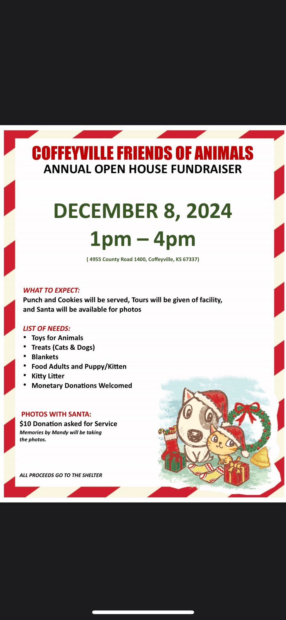 Annual Open House at the Shelter