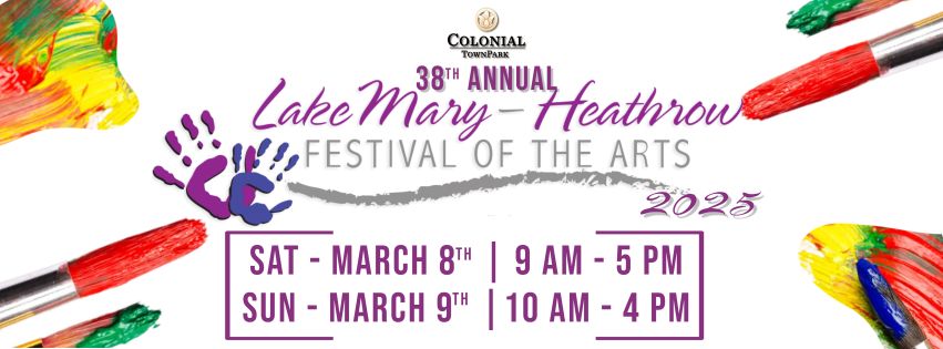 38th Annual Lake Mary - Heathrow Festival of the Arts