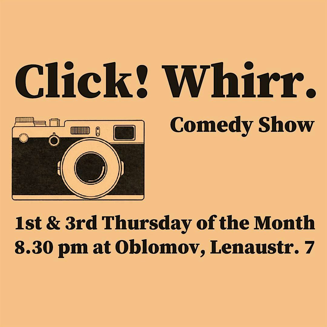 Click Whirr Comedy ~ April 18