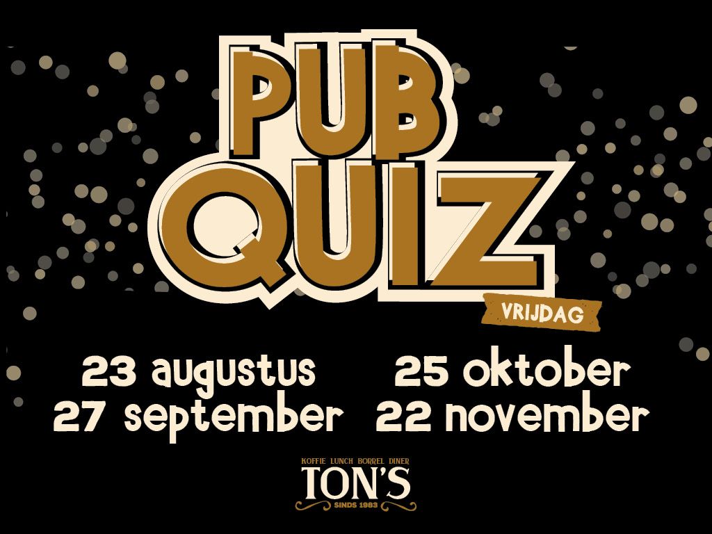 Pubquiz - eindejaars