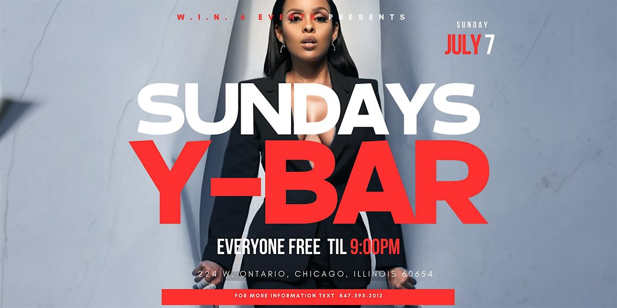 Sunday Funday Day Party After Party at YBAR!!!