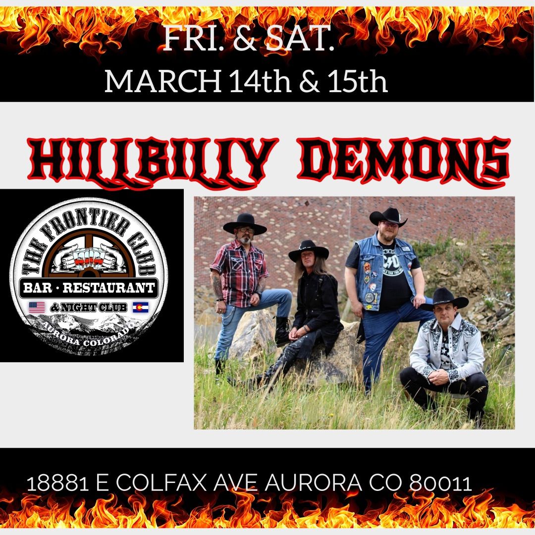 HILLBILLY DEMONS@ THE FRONTIER CLUB