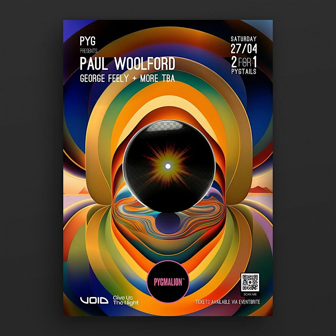 Pyg presents Paul Woolford - Saturday March 2nd