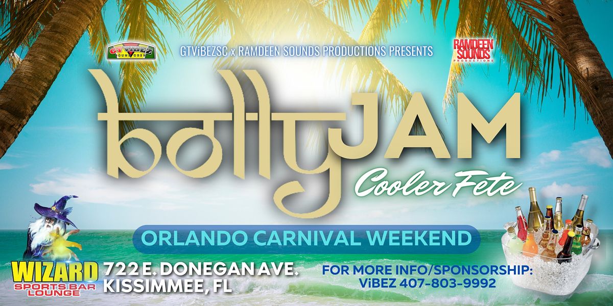 BollyJam Cooler Fete [Orlando Carnival 2022], Wizard Smoke Shop and Bar