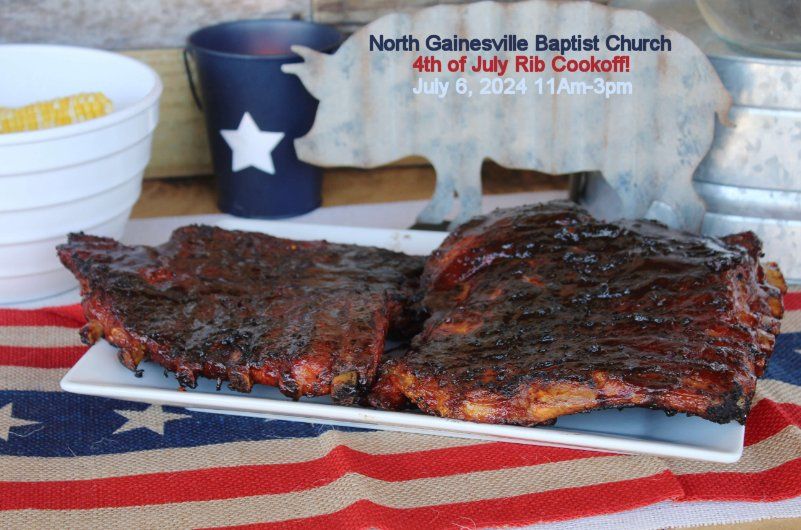 4th of July Weekend Rib Cookout!