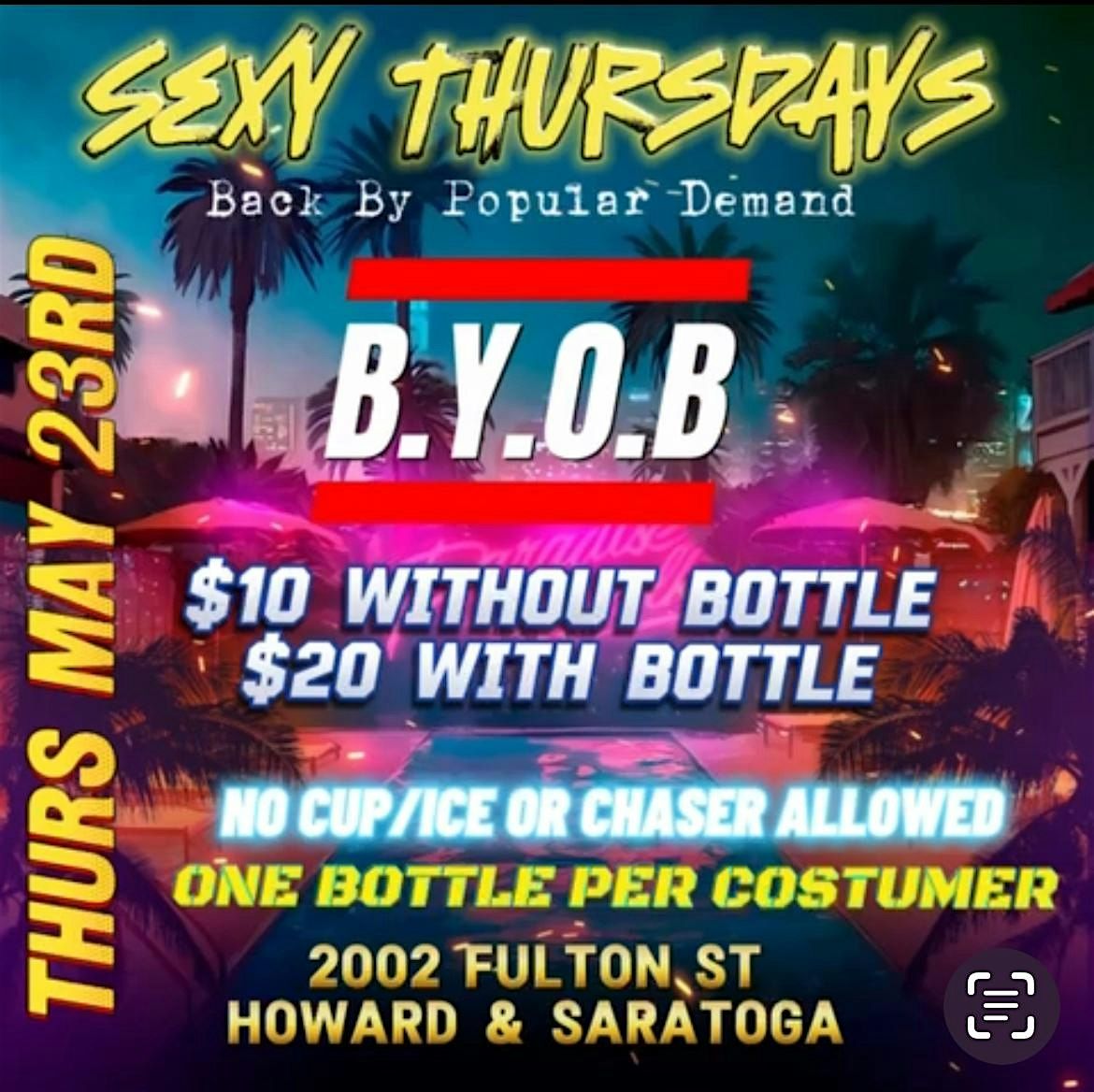 Sexy Thursdays B.Y.O.B II