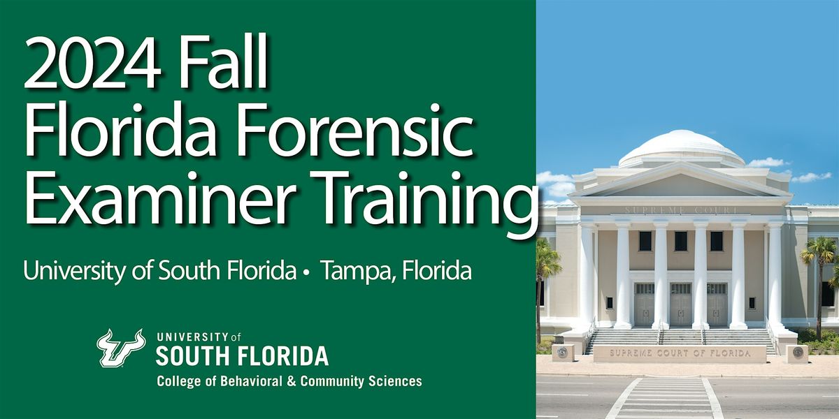 Adult Forensic Examiner Workshop 2024- Virtual