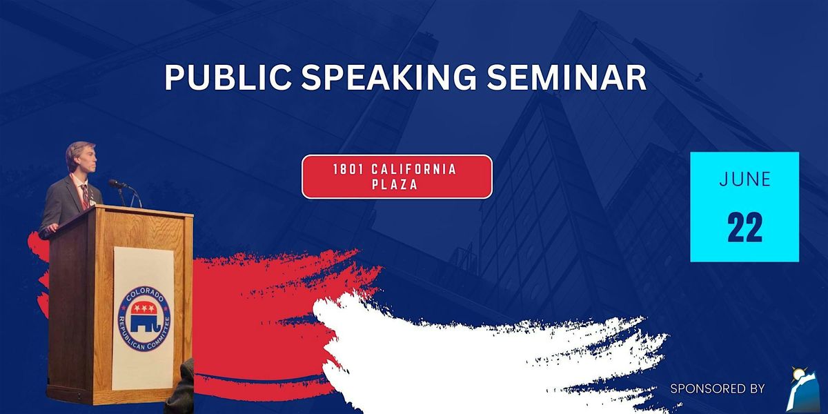 Public Speaking Seminar