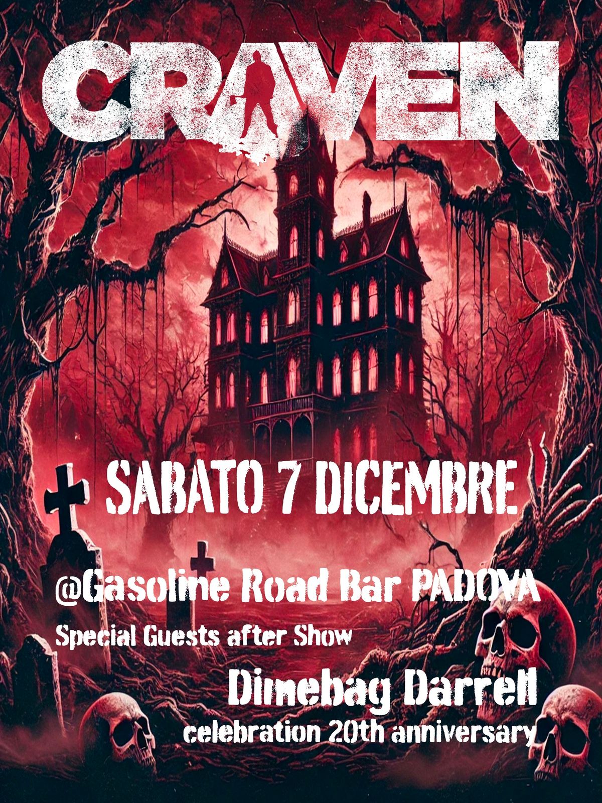 CRAVEN LIVE @GASOLINE PADOVA