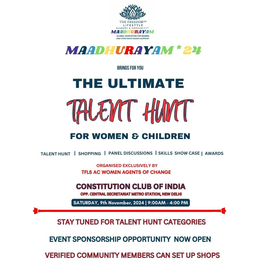 Ultimate Talent Hunt : MAADHURAYAM . 24