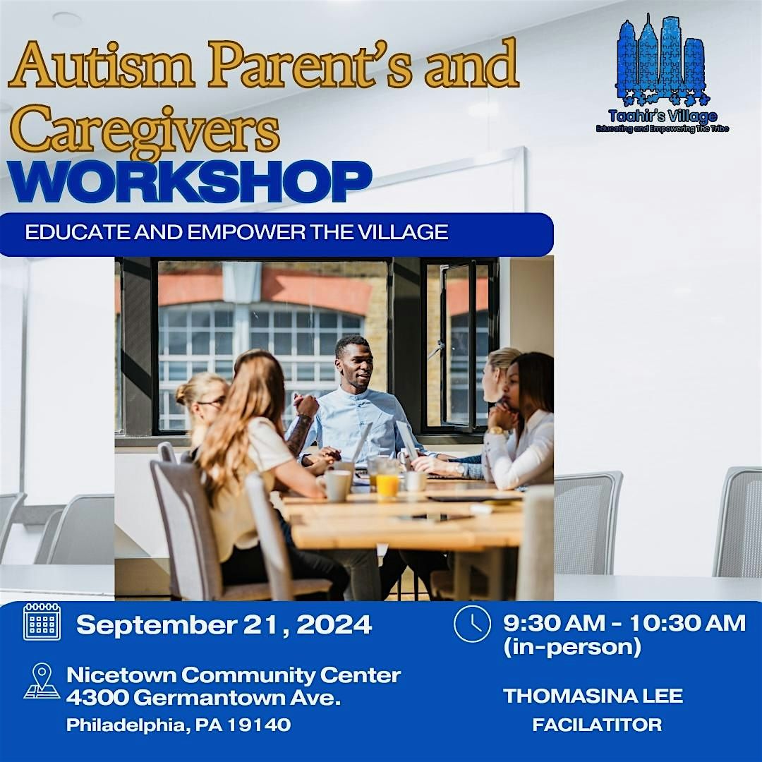 Autism Parent's and caregiver's Workshop