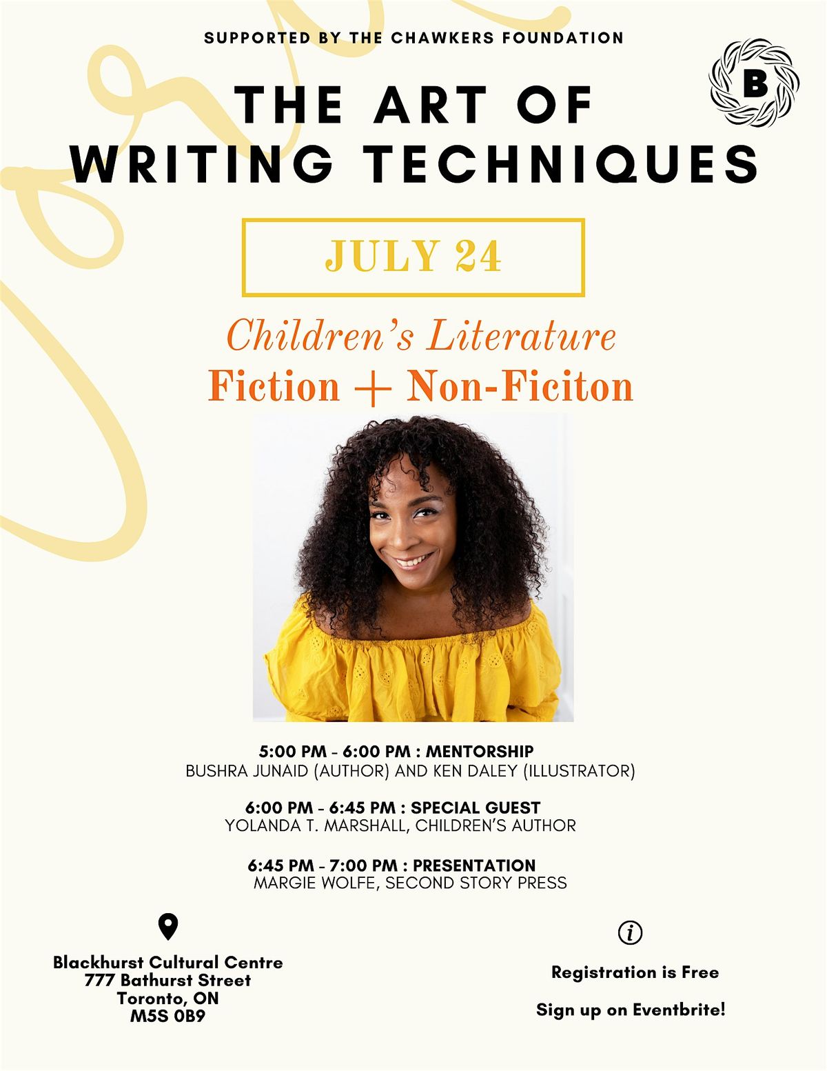 Blackhurst Academy Presents: The Art of Writing Workshop Series