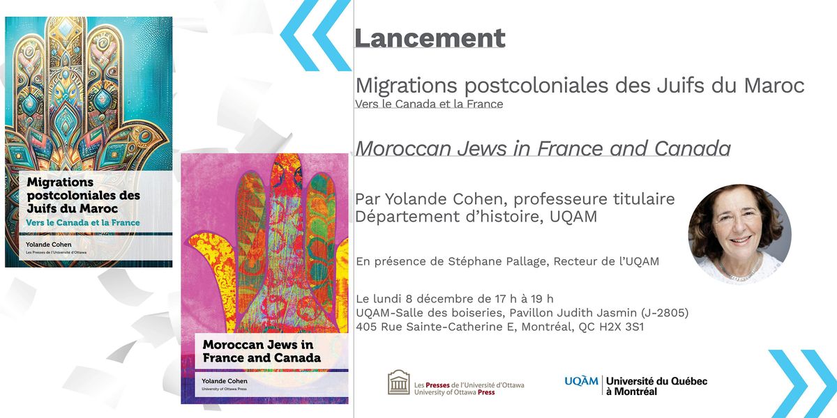 Lancement de livres  en compagnie de la professeure Yolande Cohen