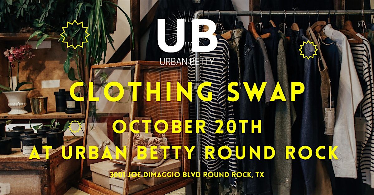 Urban Betty Annual Clothing Swap