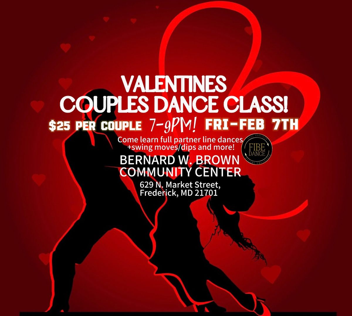 VALENTINE\u2019S COUPLES DANCE CLASS! 