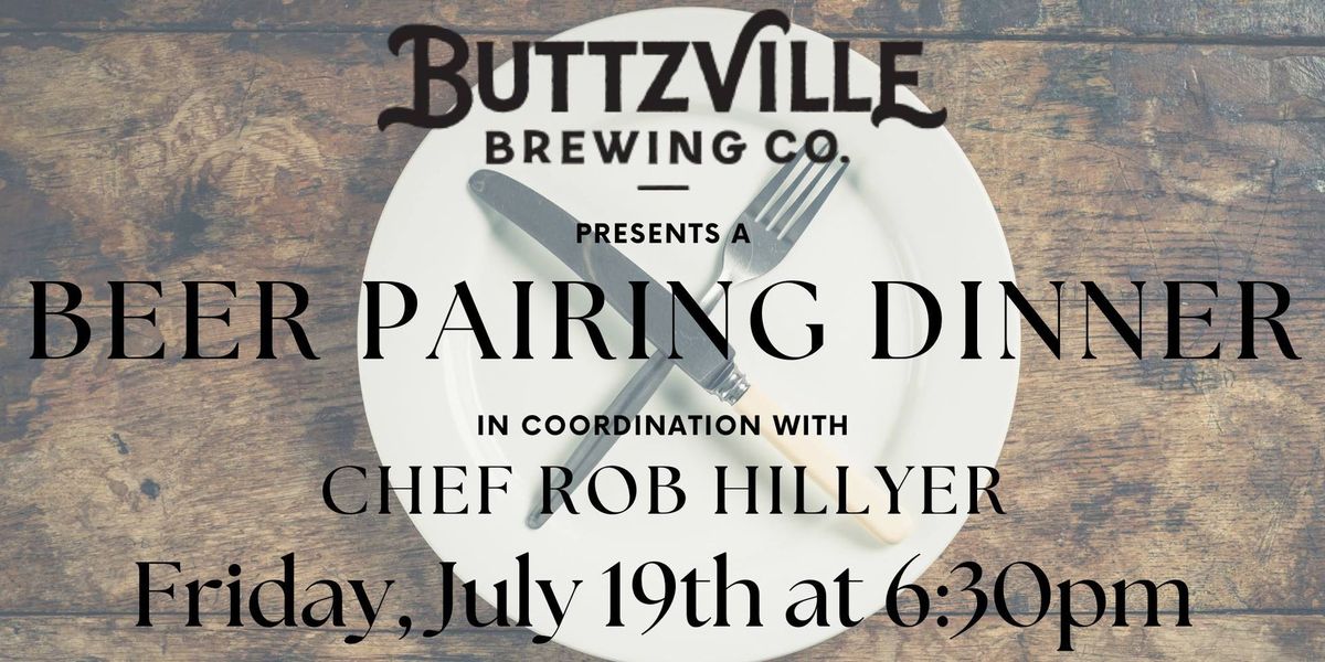 Beer Pairing Dinner at Buttzville Brewing Co.