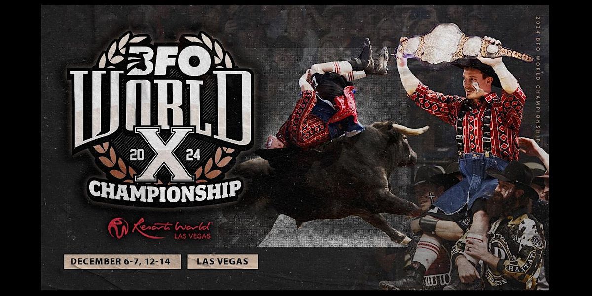 Bullfighters Only 2024 World Championship at Resorts World Dec 6-7, 12-14